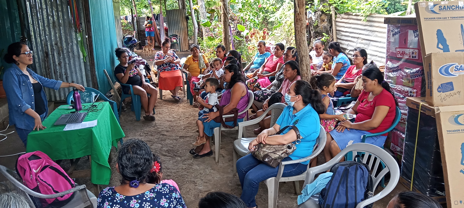 Visita a la comunidad El Jícaro