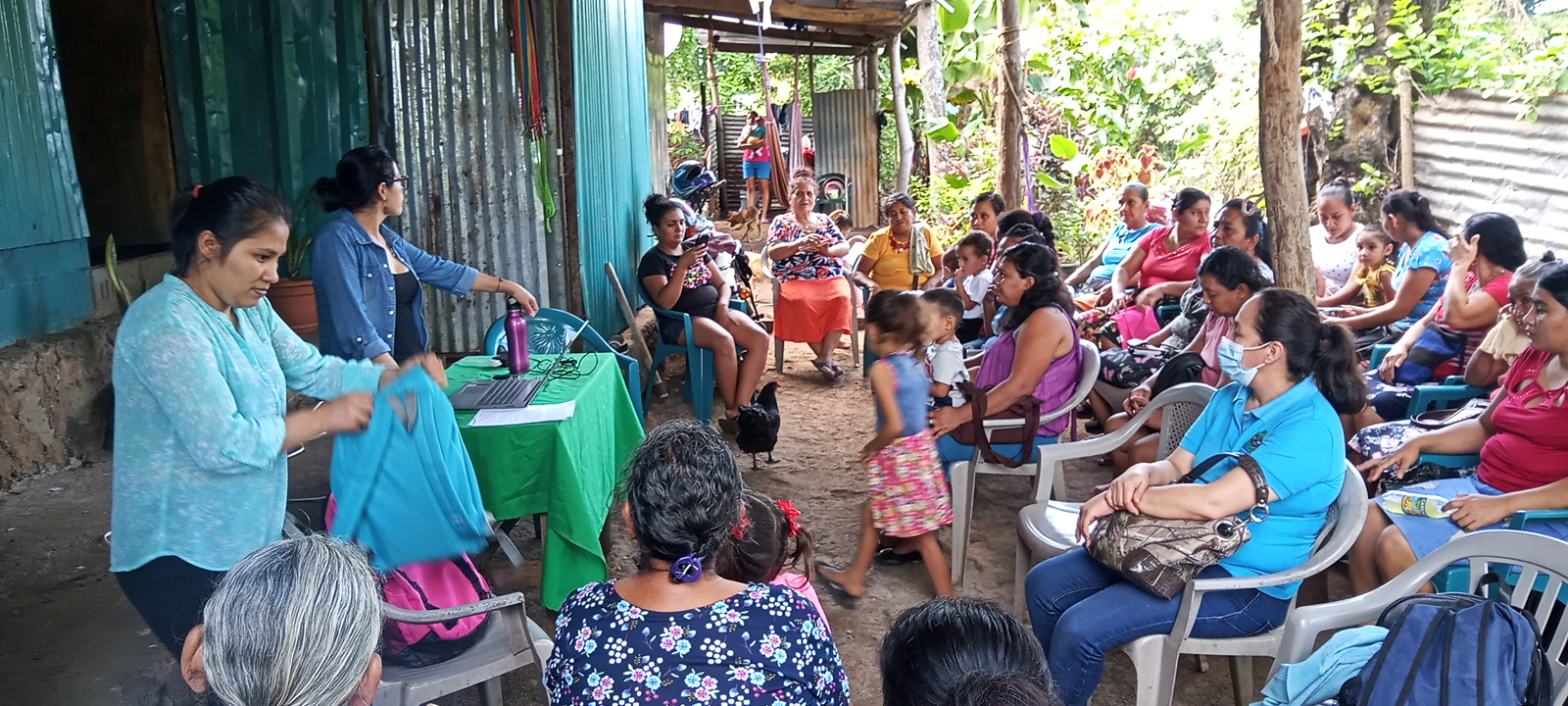 Visita a la comunidad El Jícaro