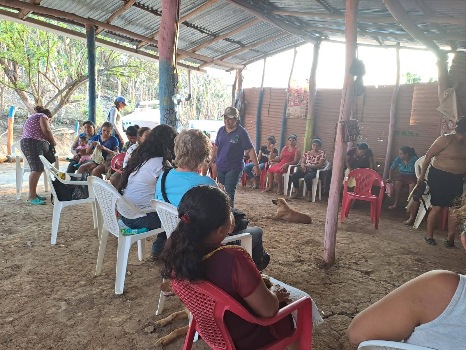 Visita del la Representante de la FIA en El Salvador, 